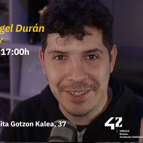 Visita de Miguel Ángel Durán (@midudev) a 42 Urduliz