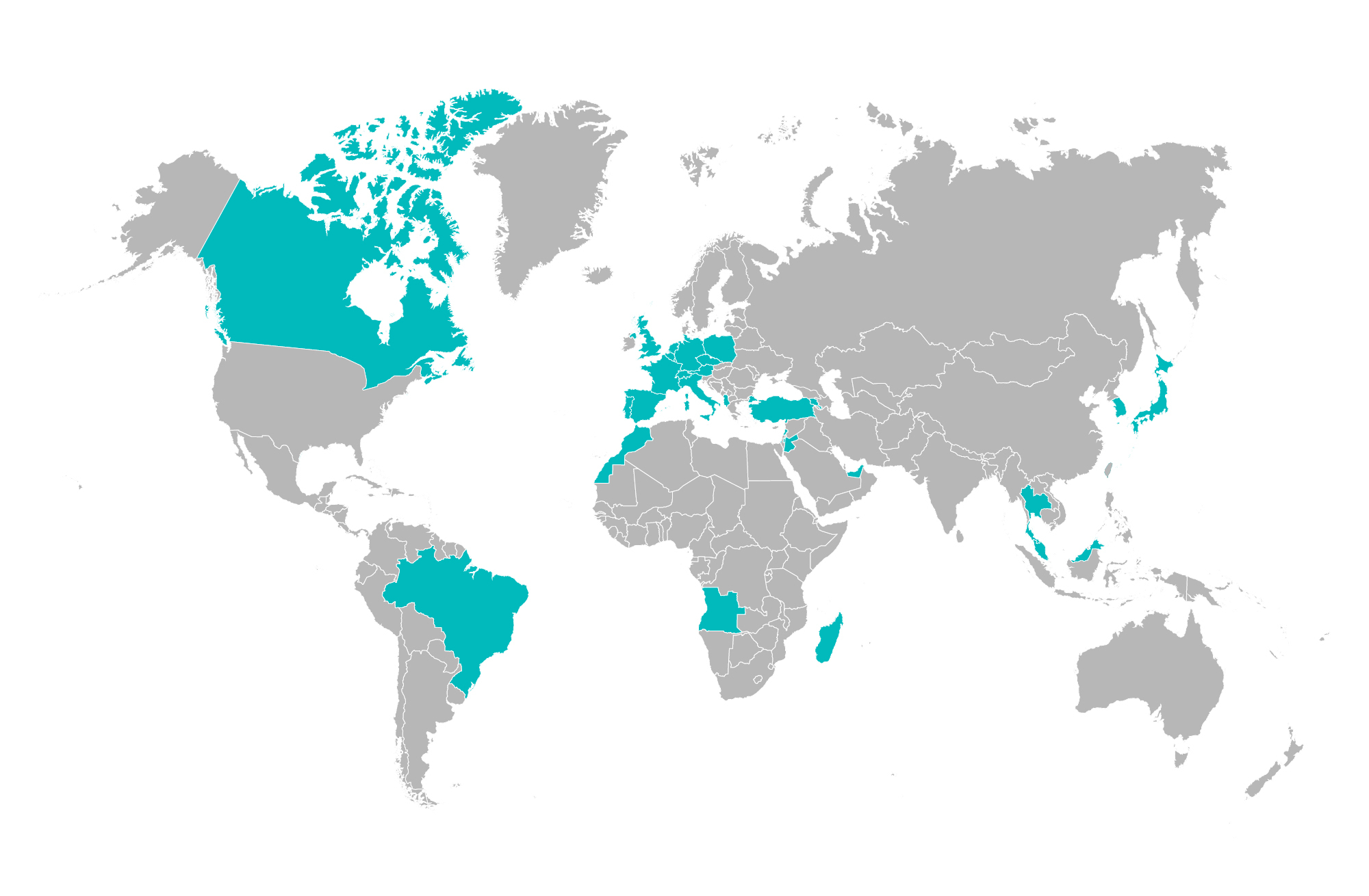 Mapa red campus 42 en el mundo octubre 2025